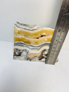 Zebra Calcite display piece