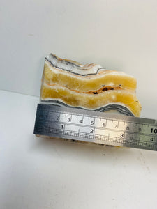 Zebra Calcite display piece