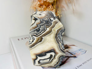 Zebra Calcite display piece