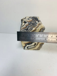 Zebra Calcite display piece