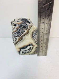 Zebra Calcite display piece