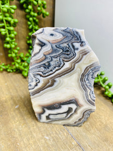 Zebra Calcite display piece