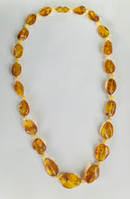 Load image into Gallery viewer, Amber bead necklace