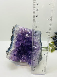 Amethyst Crystal with removable display stand