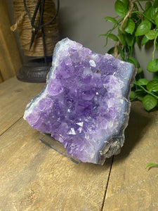 Amethyst Crystal with removable display stand