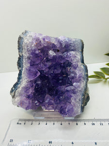 Amethyst Crystal with removable display stand