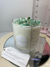 Load image into Gallery viewer, Large Aventurine natural soy Candle - Large candle size (285g)