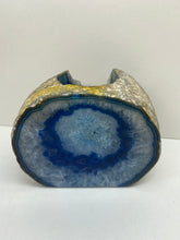 Load image into Gallery viewer, Blue Agate tea light Candle Holder