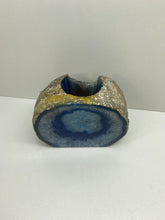 Load image into Gallery viewer, Blue Agate tea light Candle Holder