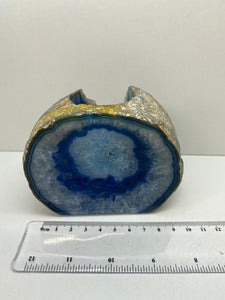 Blue Agate tea light Candle Holder