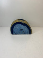 Load image into Gallery viewer, Blue Agate tea light Candle Holder 1