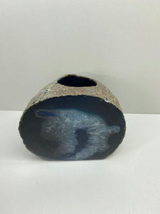 Blue Agate tea light Candle Holder