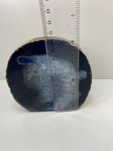 Blue Agate tea light Candle Holder