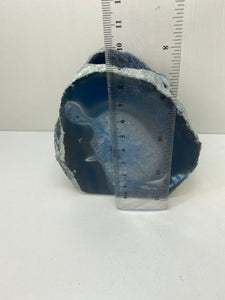 Blue Agate tea light Candle Holder