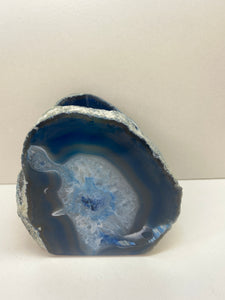 Blue Agate tea light Candle Holder