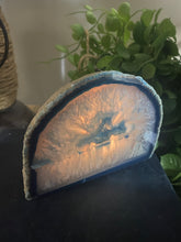 Load image into Gallery viewer, Blue Agate tea light Candle Holder