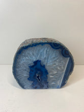 Load image into Gallery viewer, Blue Agate tea light Candle Holder 56