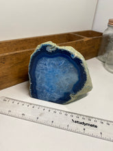 Load image into Gallery viewer, blue agate tea light candle holder