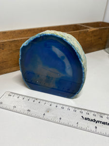 Blue Agate tea light Candle Holder