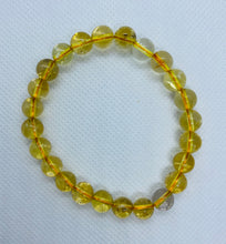 Load image into Gallery viewer, Citrine bead bracelet