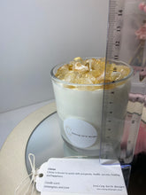 Load image into Gallery viewer, Large Citrine natural soy Candle - Large candle size (285g)