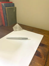 Load image into Gallery viewer, Clear Quartz pyramid, paper weight or unique display piece MD003