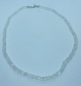 Clear Quartz bead necklace