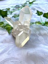 Load image into Gallery viewer, Clear quartz crystal cluster, home decor or table display