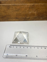 Load image into Gallery viewer, Clear Quartz pyramid - paper weight or unique display piece