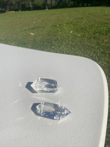 Double terminated Quartz Crystal
