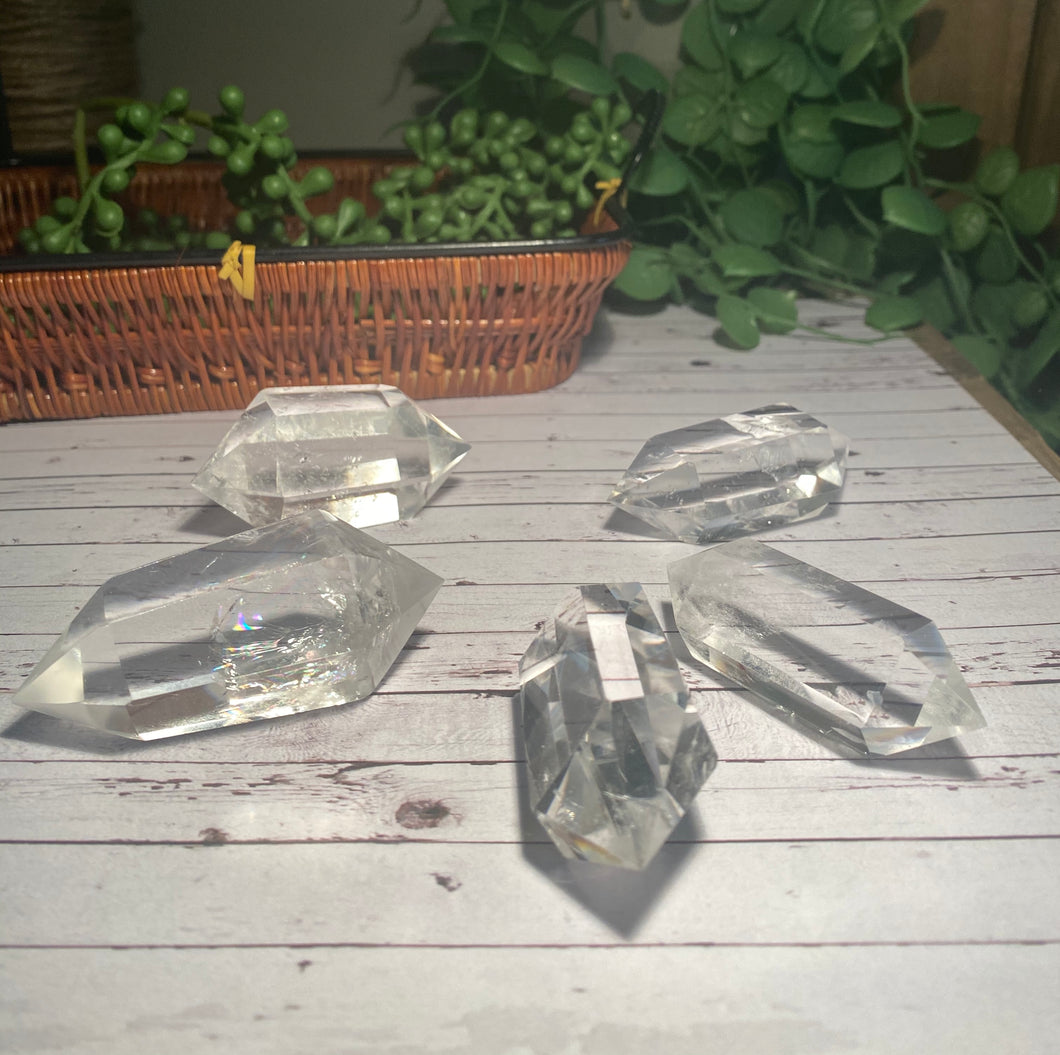 Double terminated Quartz Crystal