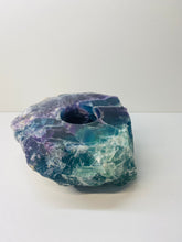 Load image into Gallery viewer, Fluorite tea light Candle Holder