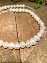 Load image into Gallery viewer, String of Fresh water Pearl beads - jewellery, necklace