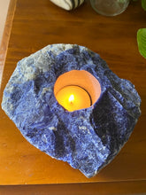 Load image into Gallery viewer, Sodalite Candle Holder