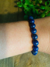 Load image into Gallery viewer, Lapis Lazuli bead bracelet