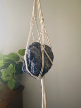 Load image into Gallery viewer, Sodalite Macrame wall hanging