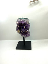 Load image into Gallery viewer, Amethyst Crystal on display stand - Large