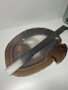 Large polished Natural Agate slice 13