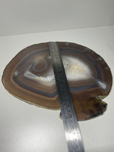 Load image into Gallery viewer, Large polished Natural Agate slice 13