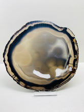 Load image into Gallery viewer, Large polished Natural Agate slice - cheese board, serving platter or display piece