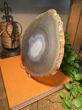 Load image into Gallery viewer, Large polished Natural Agate slice 4