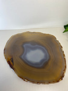 Large polished Natural Agate slice 4
