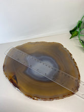 Load image into Gallery viewer, Large polished Natural Agate slice 4