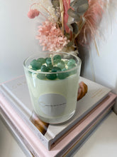 Load image into Gallery viewer, Medium Aventurine natural soy Candle - Medium size (180g)