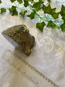 Natural Agate end - natural stone paper weight - home decor or unique office display AEMD0012