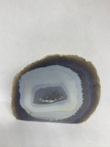 Natural Agate end - natural stone paper weight - home decor or unique office display AEMD0026