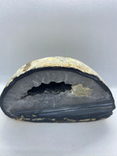 Load image into Gallery viewer, Freestanding Natural Agate Geode - home decor or unique office display 
