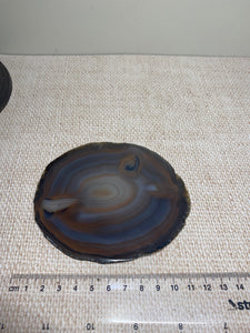 Natural polished Agate Slice drink coasters - Set of 4 22