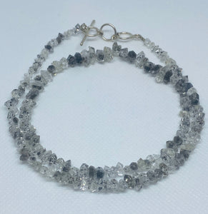 Natural Quartz crystal bead necklace
