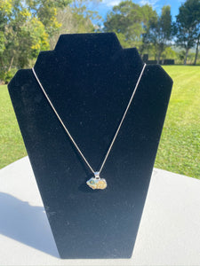 Ocean Jasper pendant set in sterling silver